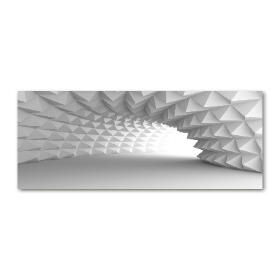 Quadro su vetro acrilico Tunnel astratto