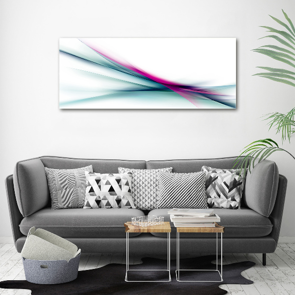 Quadro vetro acrilico Onde astratte