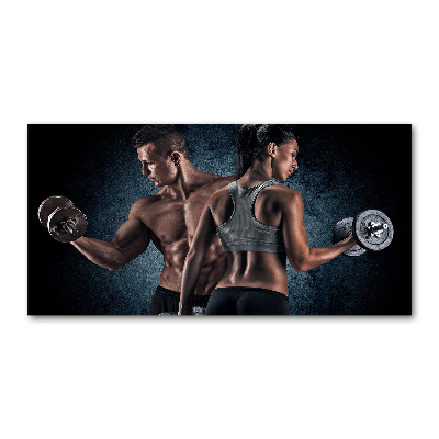 Quadro vetro acrilico Edificio sportivo