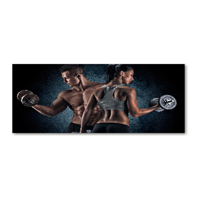 Quadro vetro acrilico Edificio sportivo