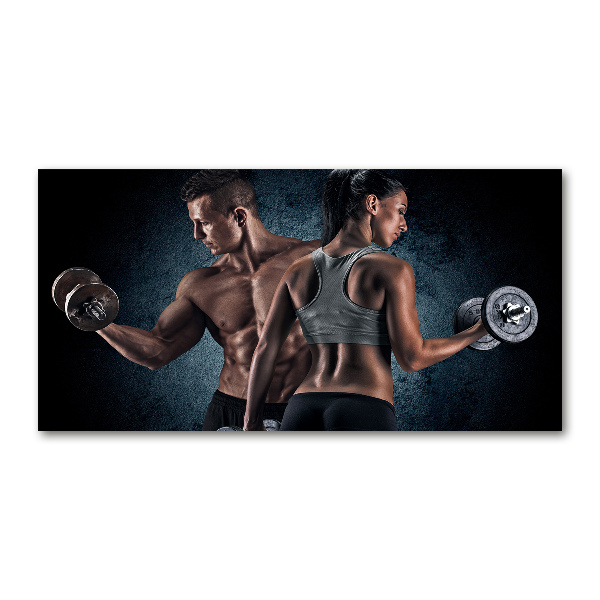 Quadro vetro acrilico Edificio sportivo