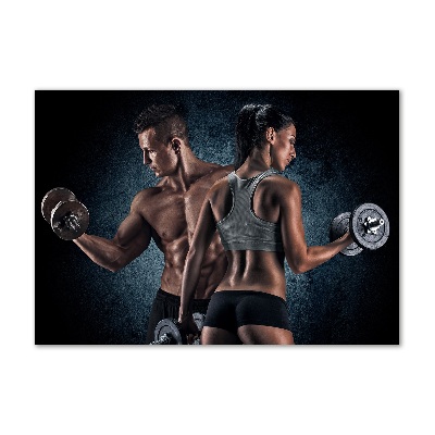 Quadro vetro acrilico Edificio sportivo