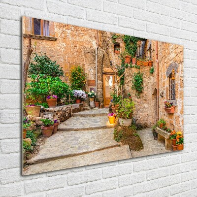 Quadro in vetro acrilico Una strada affascinante