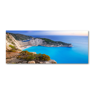 Quadro in vetro acrilico Zante, Grecia