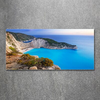 Quadro in vetro acrilico Zante, Grecia