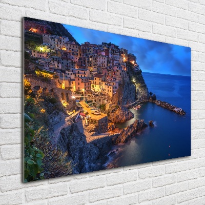 Quadro su vetro acrilico Manarola, Italia