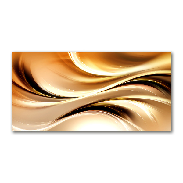 Quadro in vetro acrilico Onde astratte