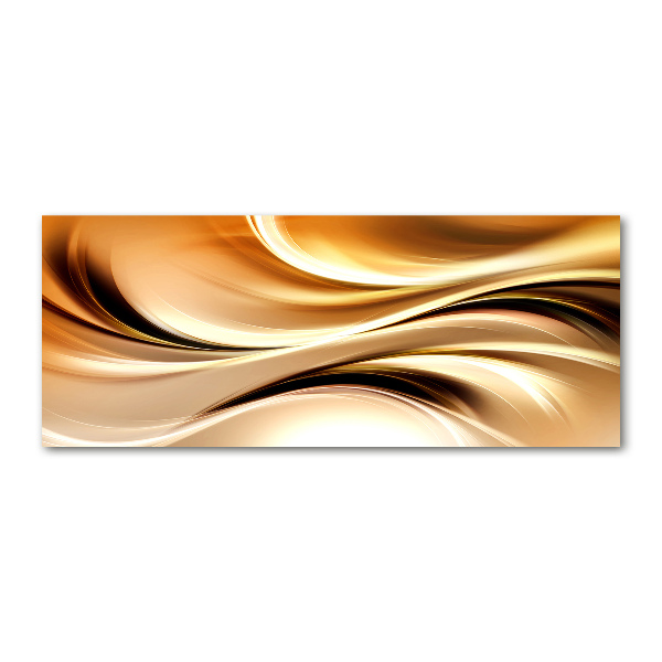 Quadro in vetro acrilico Onde astratte