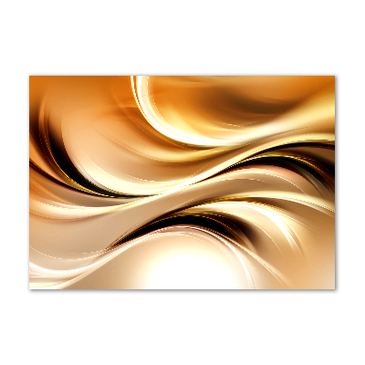 Quadro in vetro acrilico Onde astratte