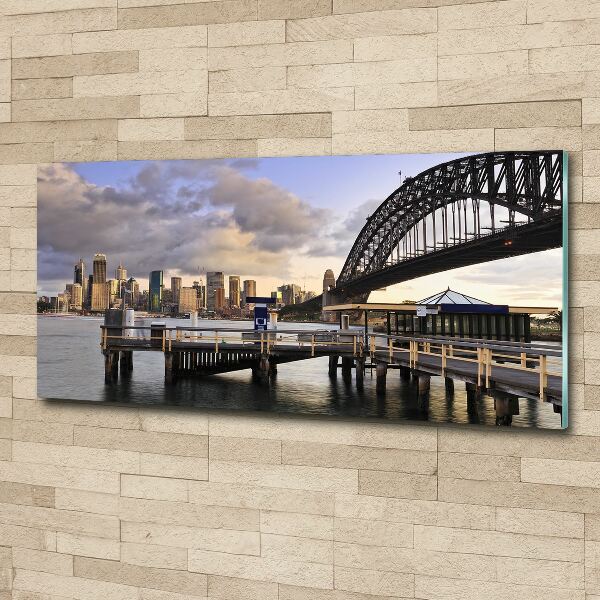 Quadro vetro acrilico Ponte di Sydney