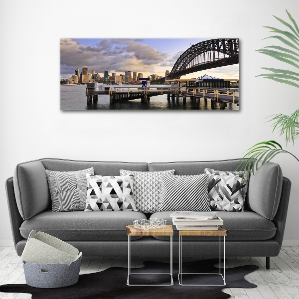 Quadro vetro acrilico Ponte di Sydney