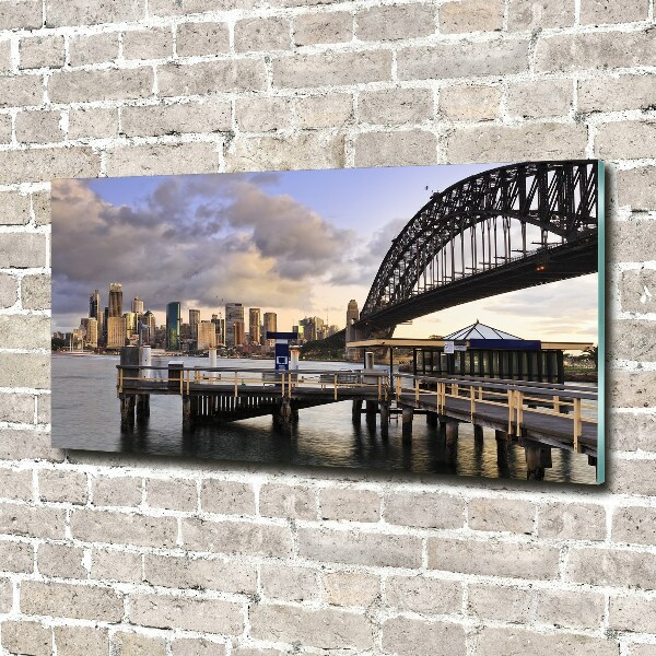 Quadro vetro acrilico Ponte di Sydney
