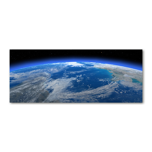Quadro in vetro acrilico Pianeta Terra