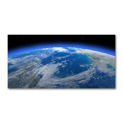Quadro in vetro acrilico Pianeta Terra