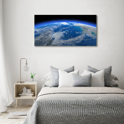 Quadro in vetro acrilico Pianeta Terra