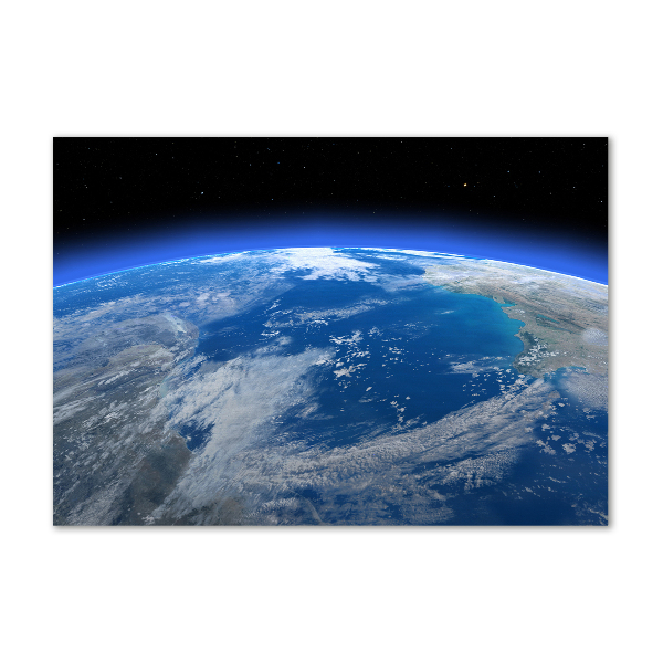 Quadro in vetro acrilico Pianeta Terra