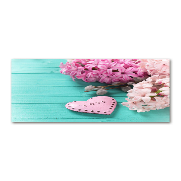 Quadro vetro acrilico Senza cuore