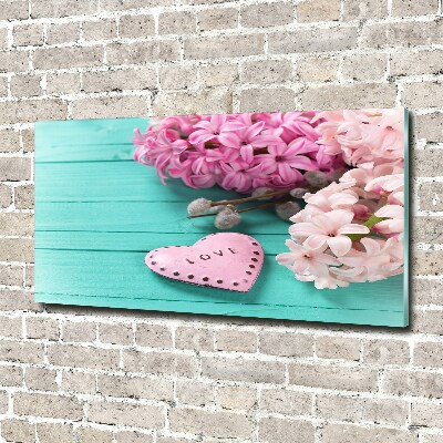 Quadro vetro acrilico Senza cuore