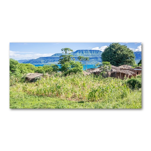 Quadro su vetro acrilico Lago Malawi