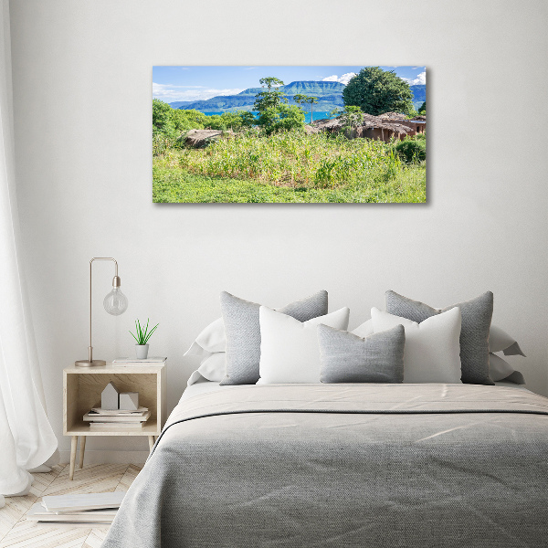Quadro su vetro acrilico Lago Malawi