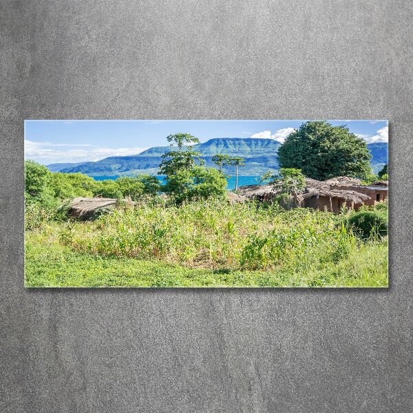 Quadro su vetro acrilico Lago Malawi