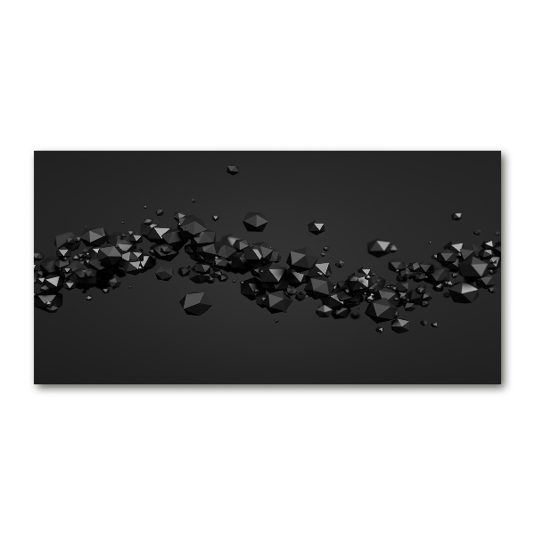 Quadro su vetro acrilico Astrazione 3D