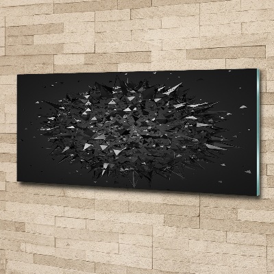 Quadro in vetro acrilico Astrazione 3D