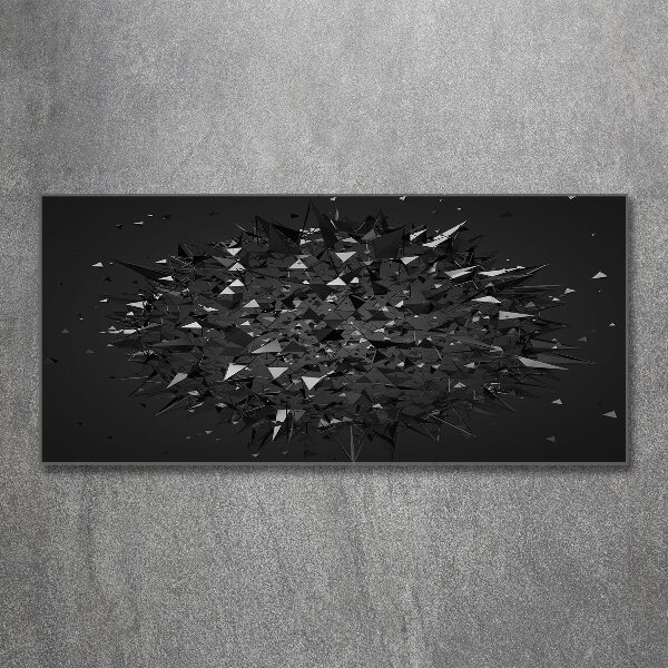 Quadro in vetro acrilico Astrazione 3D