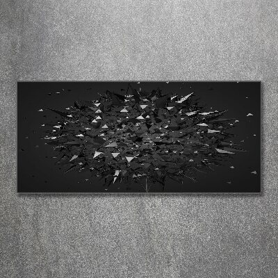 Quadro in vetro acrilico Astrazione 3D