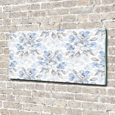 Quadro in vetro acrilico Fiori delicati