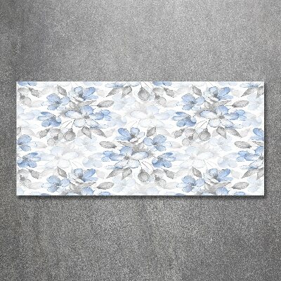 Quadro in vetro acrilico Fiori delicati