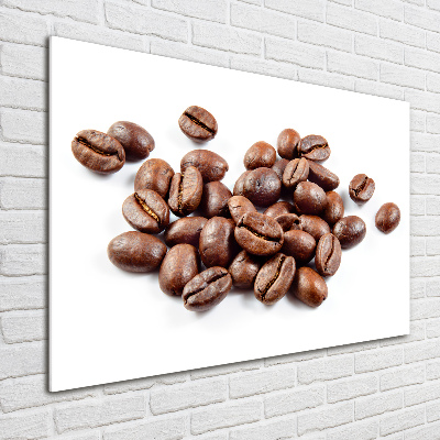 Quadro in vetro acrilico Chicchi di caffè