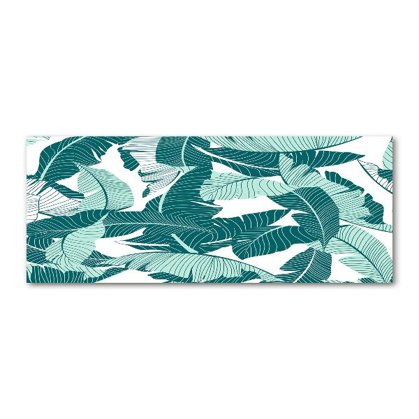 Quadro su vetro acrilico Palme