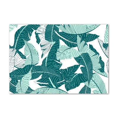 Quadro su vetro acrilico Palme