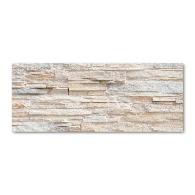 Quadro in vetro acrilico Muro di mattoni