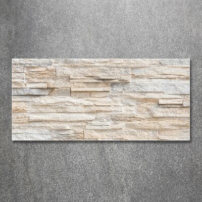 Quadro in vetro acrilico Muro di mattoni