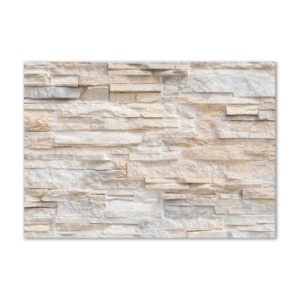 Quadro in vetro acrilico Muro di mattoni