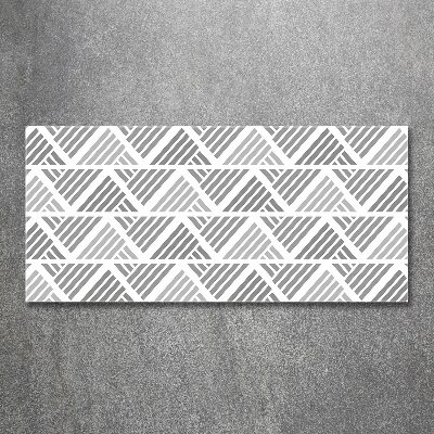 Quadro su vetro acrilico Sfondo geometrico