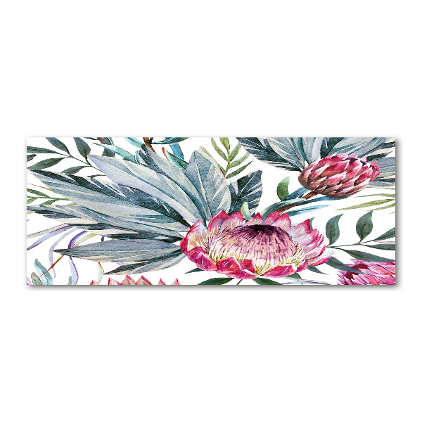 Quadro in vetro acrilico Protea