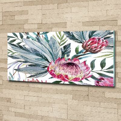 Quadro in vetro acrilico Protea