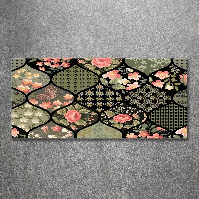 Quadro su vetro acrilico Motivo floreale