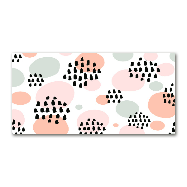 Quadro su vetro acrilico Sfondo astratto