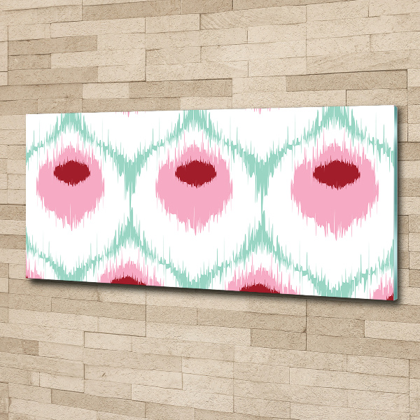 Quadro in vetro acrilico Motivo a pavone