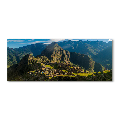 Quadro in vetro acrilico Rovine di Machu Picchu