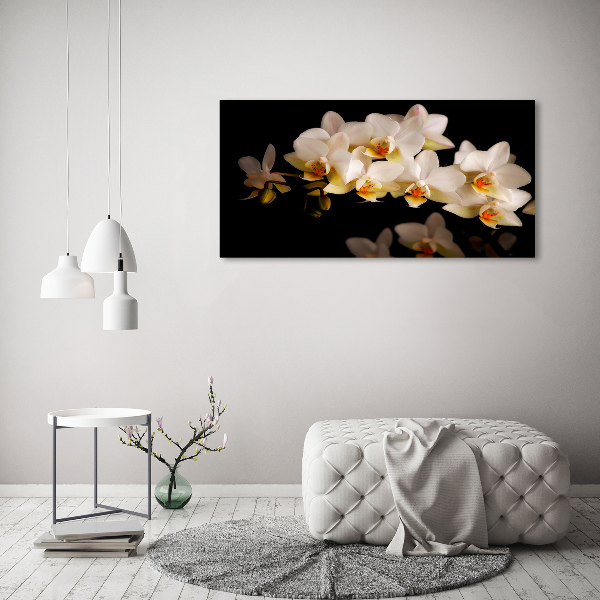 Quadro in vetro acrilico Orchidea