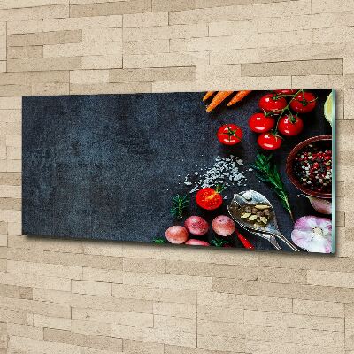 Quadro vetro acrilico Ingredienti