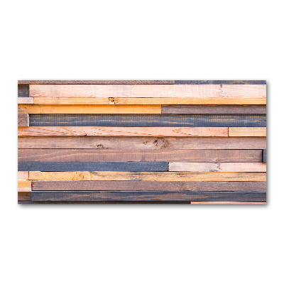 Quadro vetro acrilico Parete in legno