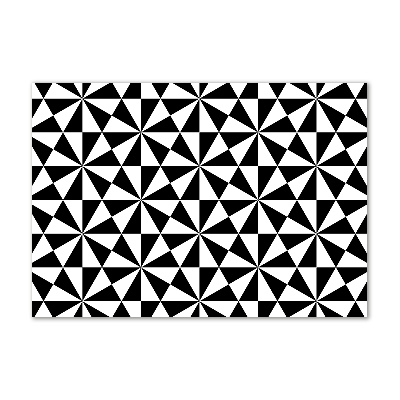 Quadro su vetro acrilico Sfondo geometrico