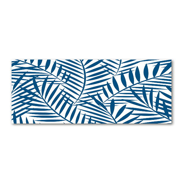 Quadro su vetro acrilico Foglie di palma