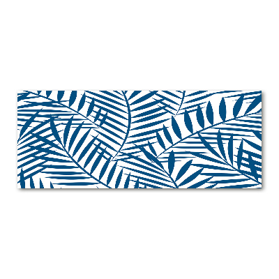 Quadro su vetro acrilico Foglie di palma